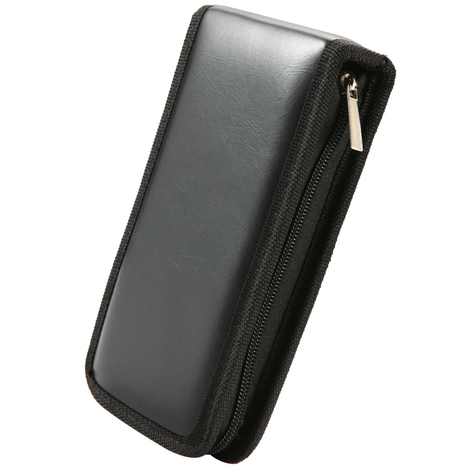 Naked Armor Black Synthetic Leather Straight Razor Travel Case.