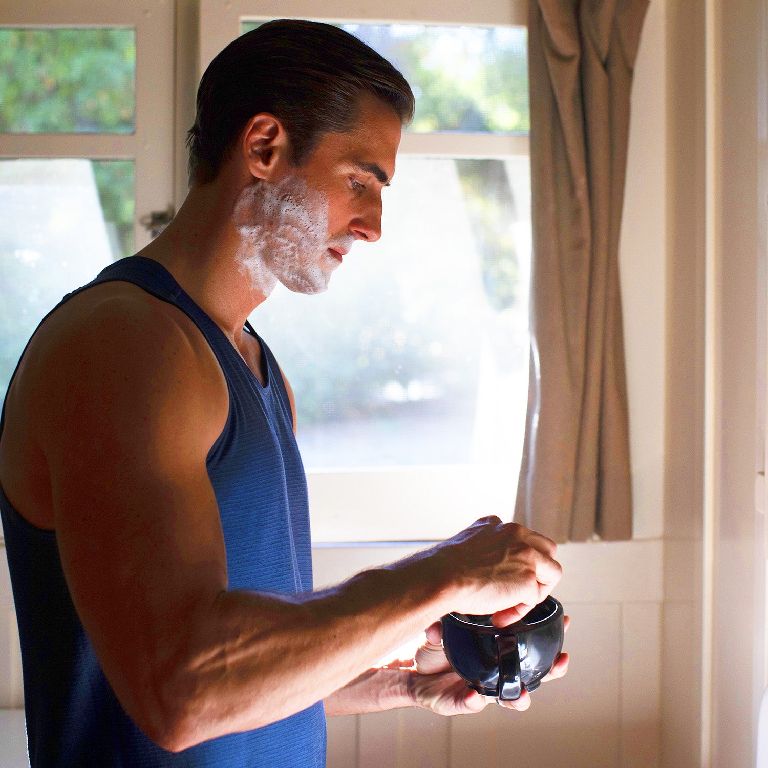 Naked Armor Ceramic Shaving Scuttle.