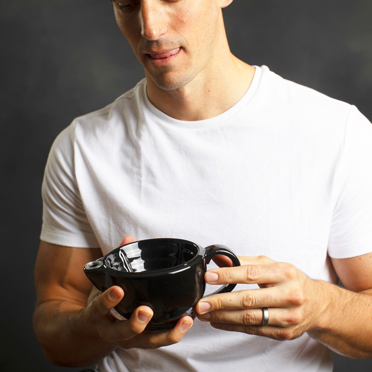 Naked Armor Ceramic Shaving Scuttle.