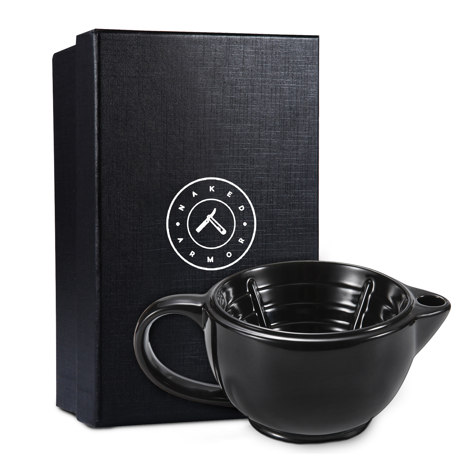 Naked Armor Ceramic Shaving Scuttle.