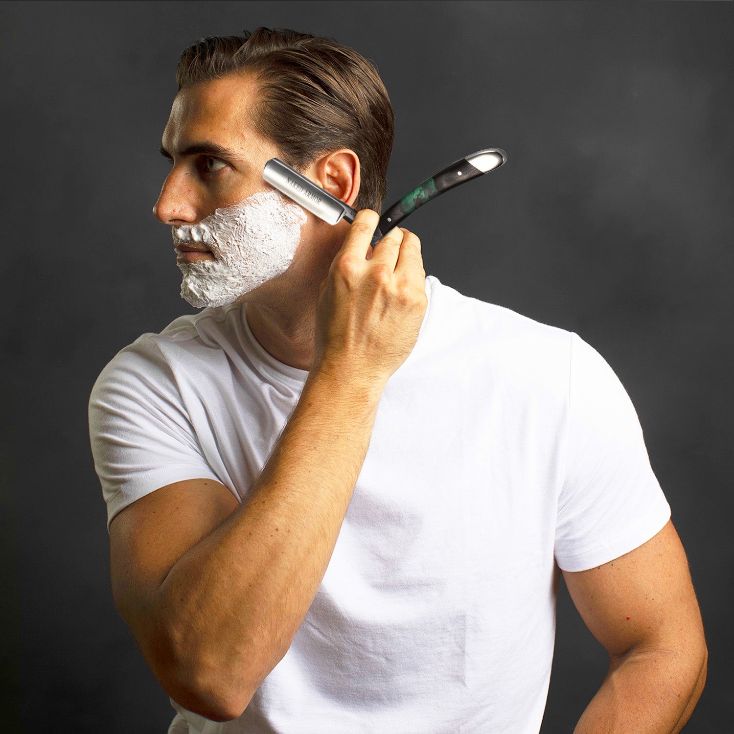 Naked Armor Mador 7 Piece Straight Razor Kit.