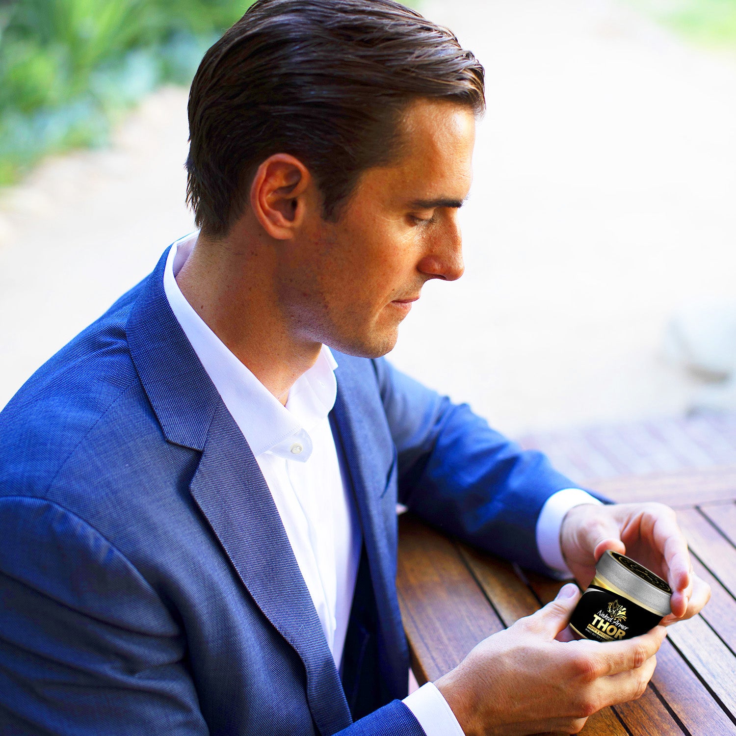 Naked Armor Thor Mango Butter &amp; Frankincense Beard and Mustache Balm 2 fluid ounces (Vegan Friendly).