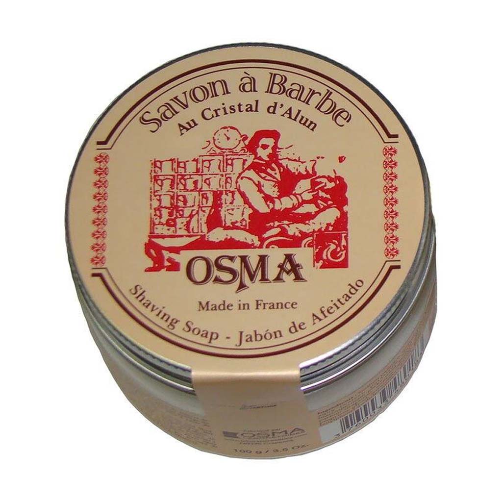 Osma Alum Shaving Soap.
