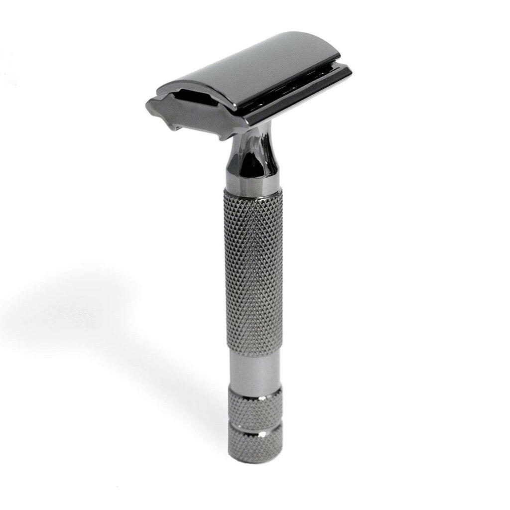 Rockwell Razor 6c Adjustable Double edge safety razor gunmetal chrome