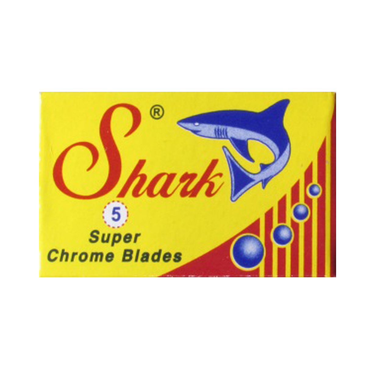 Shark Super Chrome Safety Razor Blades (5 Pack).