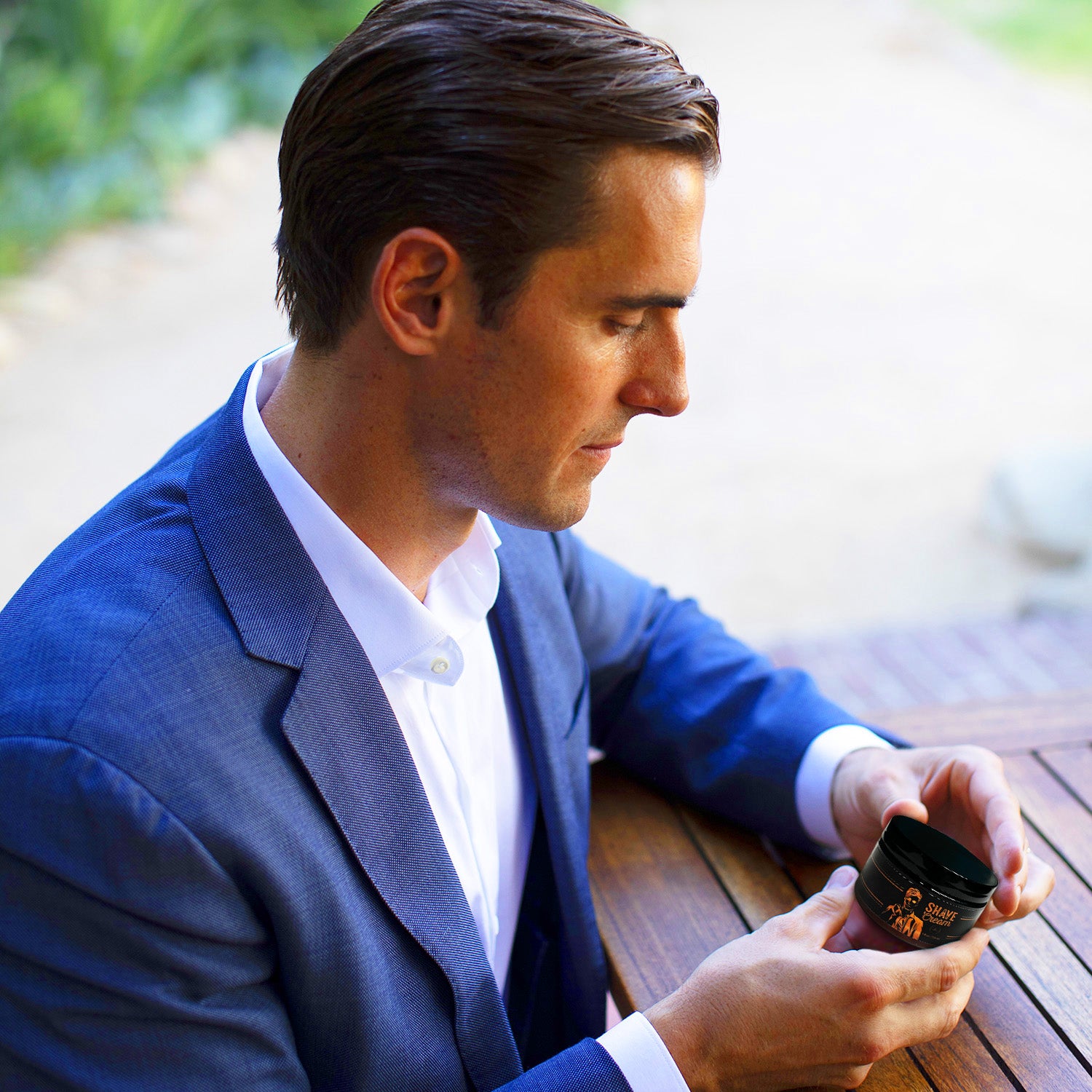 Naked Armor Solomon Conditioning Shaving Cream (118ml).