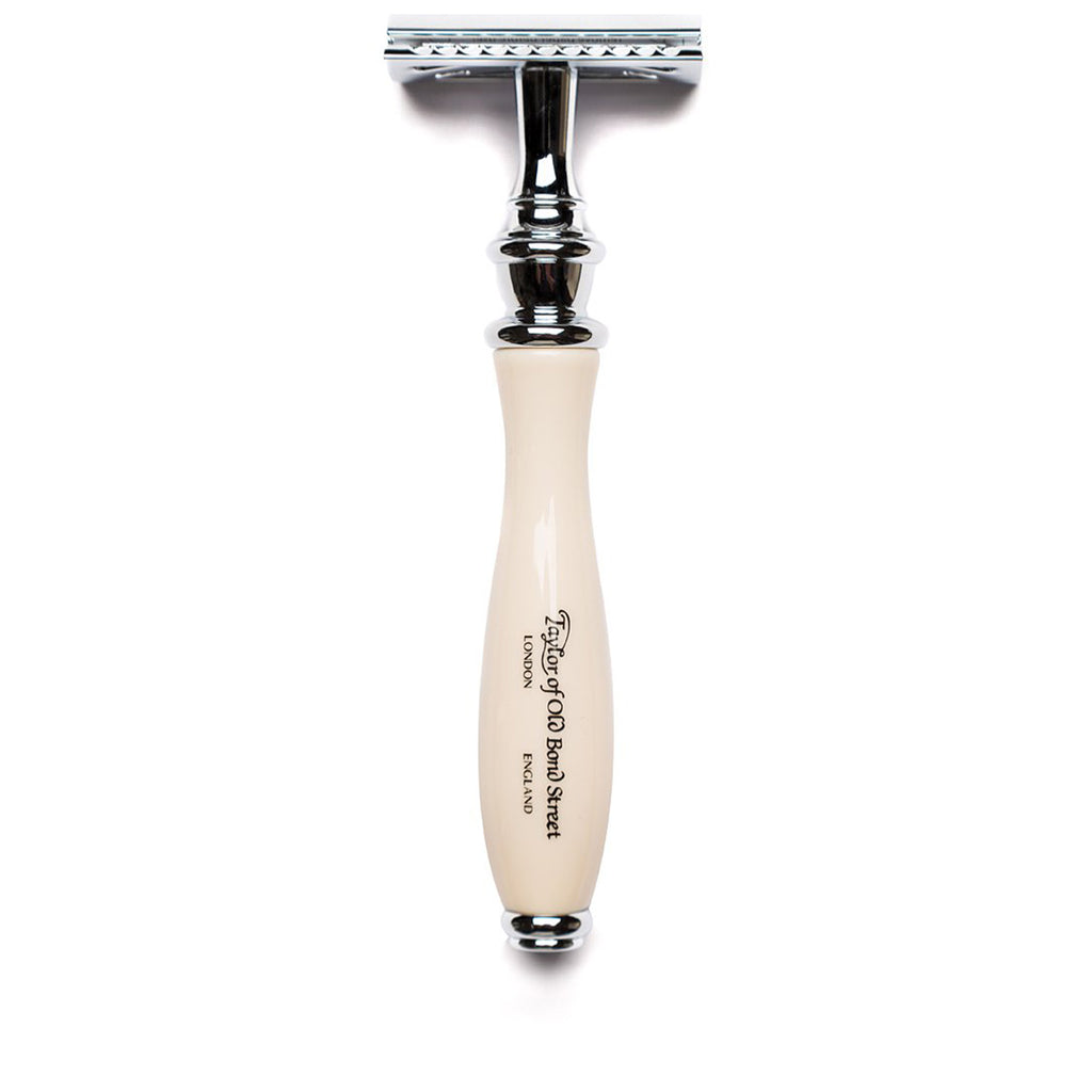 Taylor of Old Bond Street Victorian Safety Razor With Imitation Ivory ...