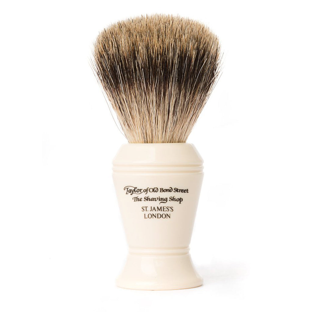 Taylor of Old Bond Street Vase Pure Badger Shaving Brush Small