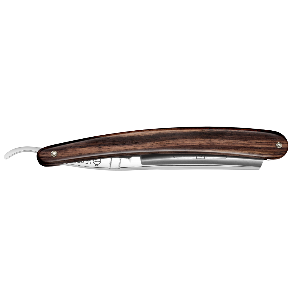Thiers Issard &#39;Le Grelot&#39; Straight Razor 6/8&quot; Kingwood Carbon Steel.