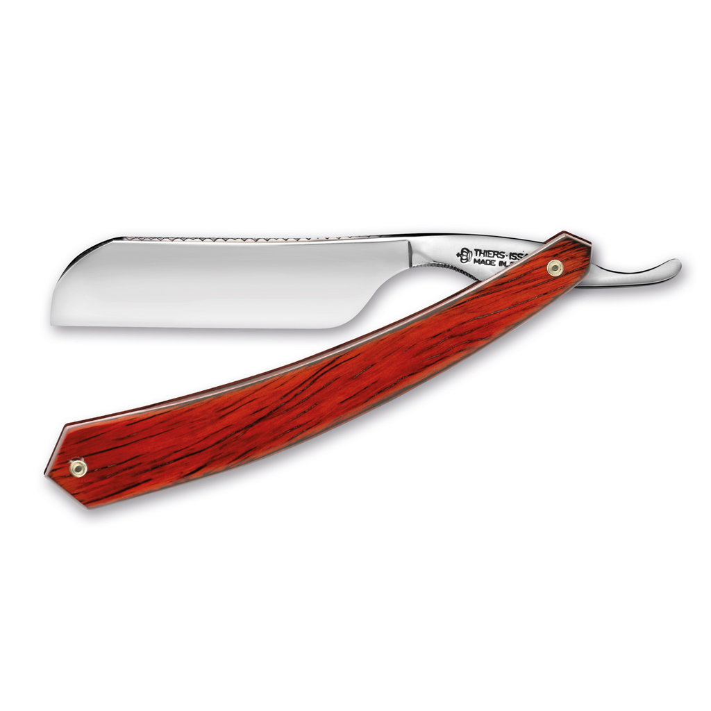 Thiers Issard Red Stamina Straight Razor 7/8&quot; Carbon Steel