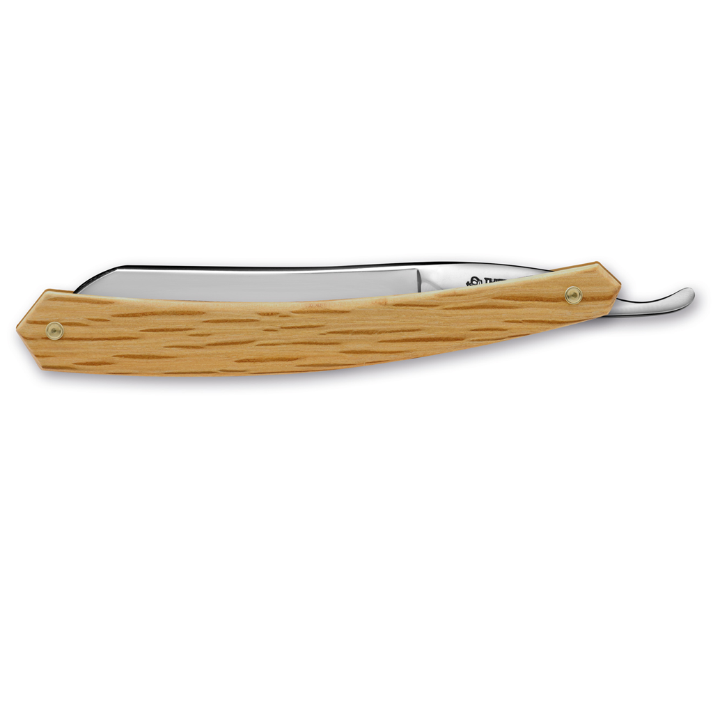 Thiers Issard Spotted Oak Straight Razor 5/8&quot; Carbon Steel