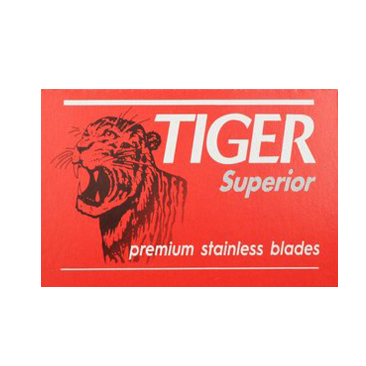 Tiger Superior Premium Stainless Steel Safety Razor Blades (5 Pack).