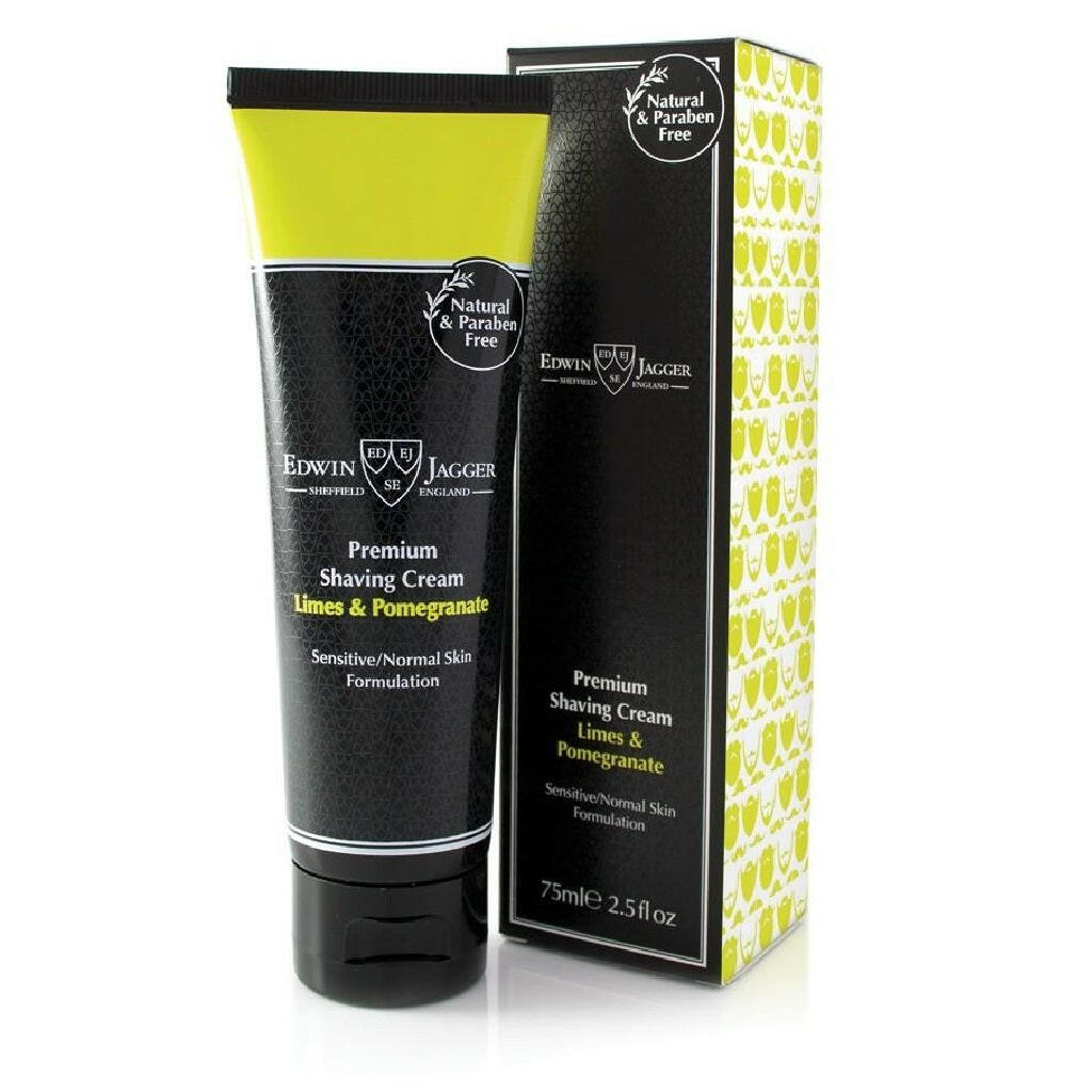 Edwin Jagger Limes &amp; Pomegranate Shaving Cream 75ml