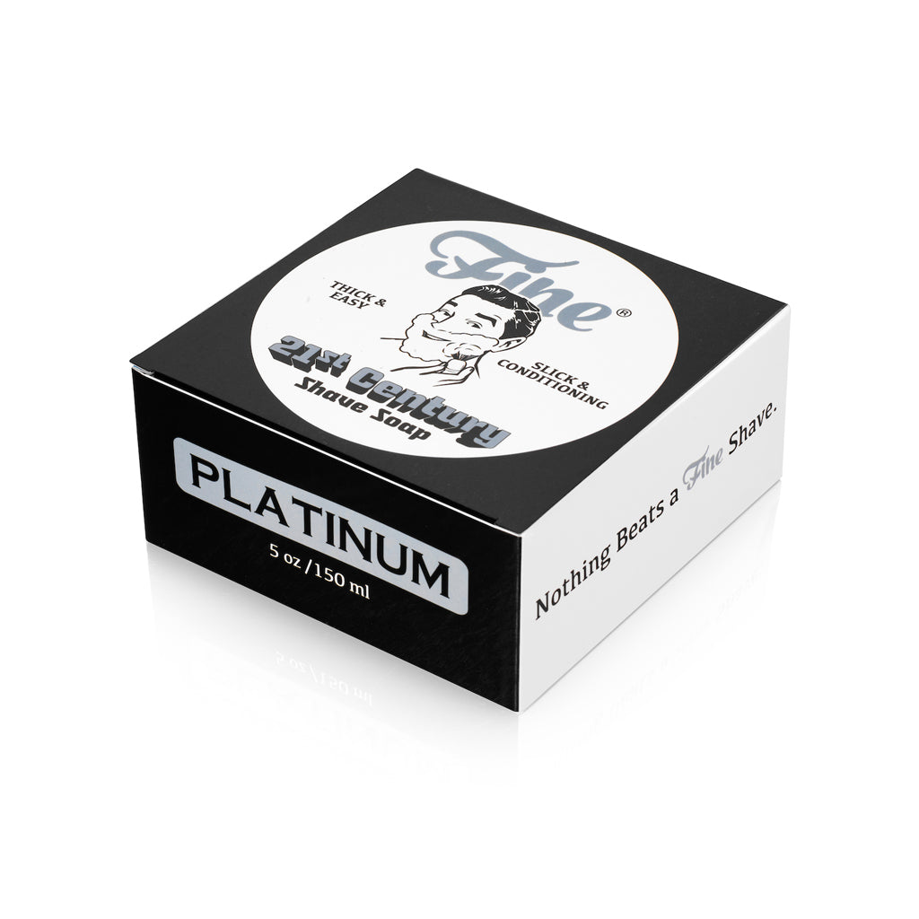Fine Accoutrements Platinum 21st Century Shave Soap