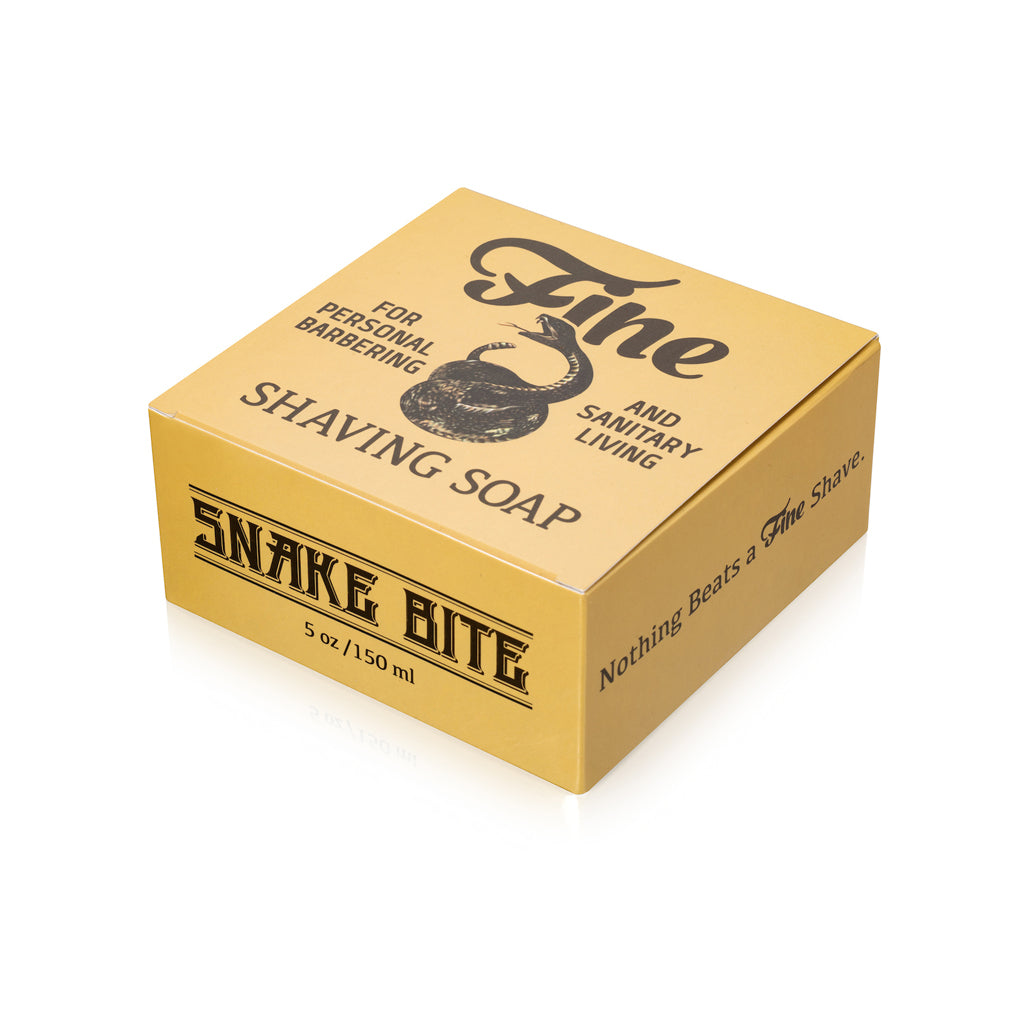 Fine Accoutrements Snake Bite 21st Century Shave Soap - Grown Man Shave